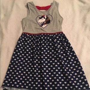 Adorable Unicorn High/Low Tank Dress Size 10/12